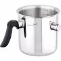 Bricco per latte LAMART LT1068, acciaio inox a doppia parete, fondo sandwich, 1,5 L, fischietto, scala graduata