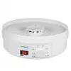 GreenBlue GB190 essiccatore per funghi, verdure e frutta, 5 vassoi, 250 W, temperatura regolabile 35–70 °C, bianco