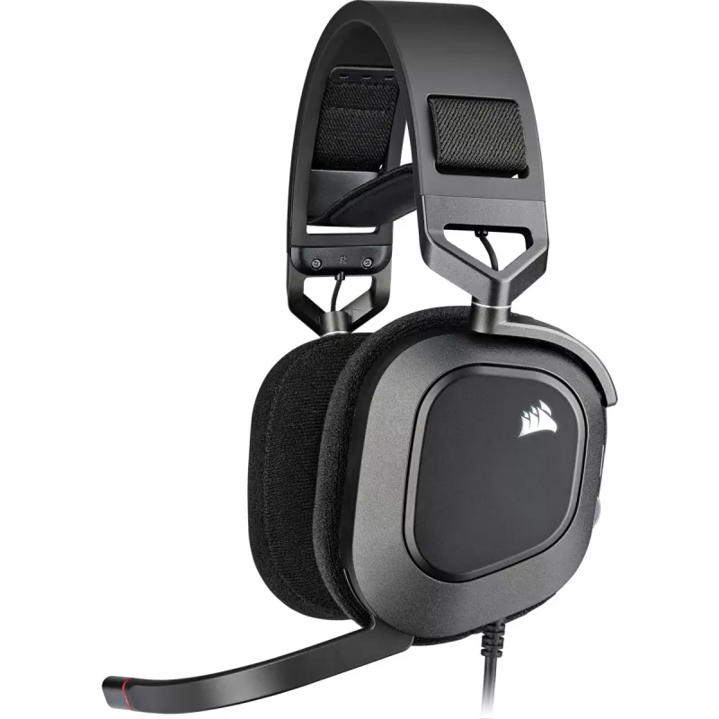 HS80 RGB cuffie USB Carbon