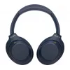 Cuffie Sony WH1000XM4L.CE7, circumaurali, con filo e senza fili (Bluetooth, USB-C), blu, archetto