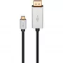 Goobay | cavo adattatore USB-C a DisplayPort | 60176 | Type-C | DisplayPort | USB-C a DisplayPort | 2 m
