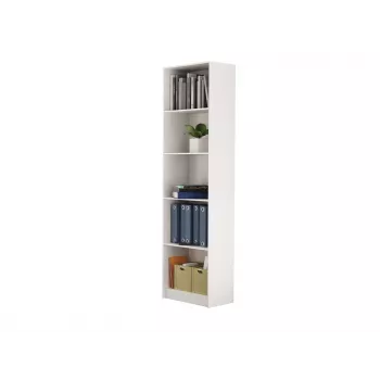 Libreria per ufficio Topeshop R50 BIEL 5 ripiani bianco