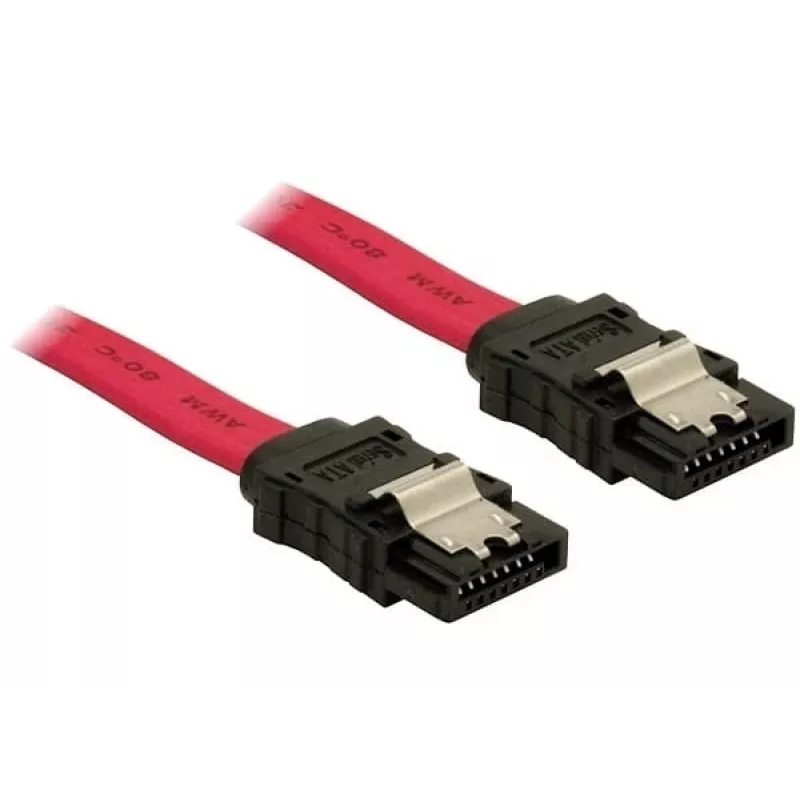 Cavo SATA DeLOCK 84302 0,5 m rosso