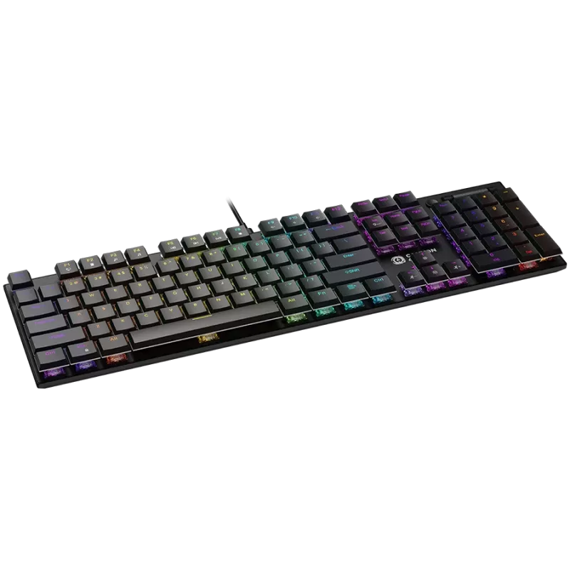 Tastiera Canyon Cometstrike GK-55 Gaming USB QWERTY English nero Mechanical 104 Keys