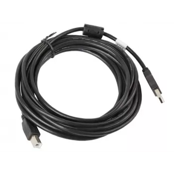 Cavo USB Lanberg CA-USBA-11CC-0050-BK 5 m 2.0 USB B nero (CA-USBA-11CC-0050-BK)