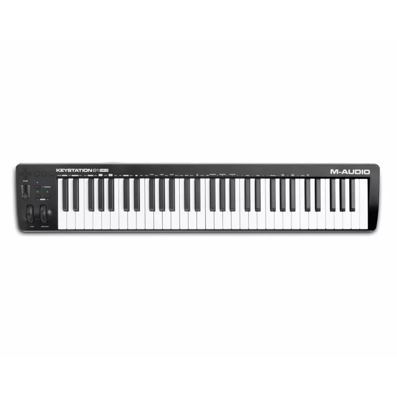 M-AUDIO Keystation 61 MK3 Tastiera MIDI 61 tasti USB nero, bianco