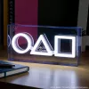 Lampada da tavolo e a sospensione Paladone LED Neon Light Squid Game Design PP13775SG