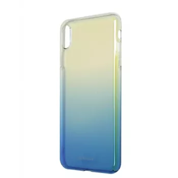 Custodia per telefono Tellur Soft Jade per iPhone XS Max – blu, custodia protettiva morbida