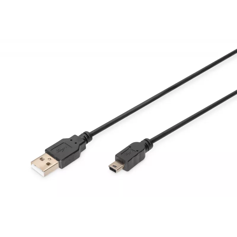 Cavo di collegamento USB A / Mini-USB B M/M 1 m nero