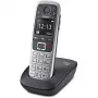 Gigaset E560 telefono DECT telefono con display del numero nero, argento