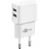 Goobay 44985 cavo per cellulare bianco