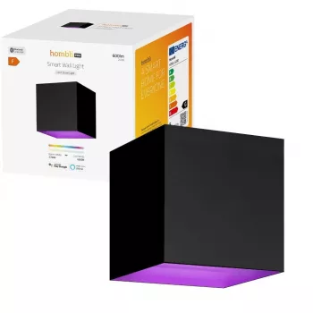Hombli lampada da parete smart per esterni, nero
