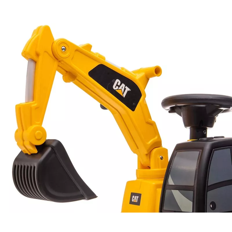 Escavatore scivolo milly mally 5298 – escavatore scivolo per bambini con design realistico e costruzione stabile