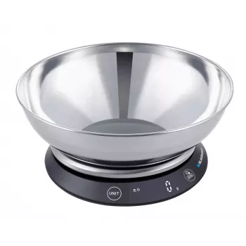 Bilancia da cucina Blaupunkt con ciotola in acciaio inox FKS602