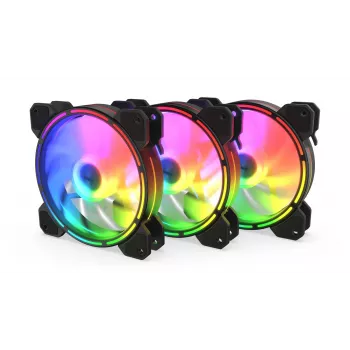 KRUX Lunar 120 ARGB confezione da 3 ventole case