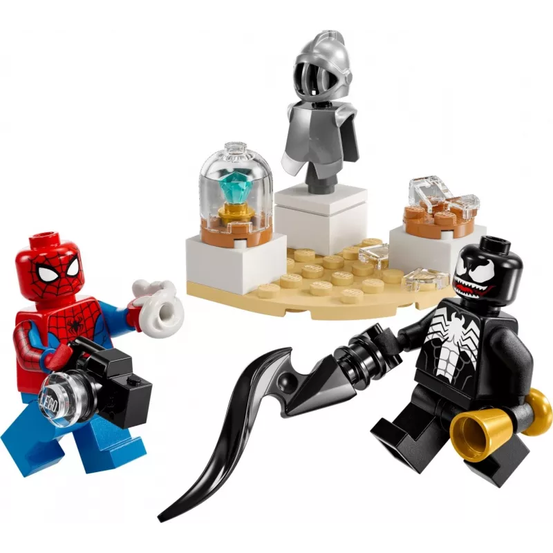 Giocattolo da costruzione LEGO Venoms Museumsraub set polybag 30707 – Marvel Super Heroes, piccolo set da collezione