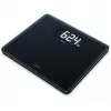 Bilancia pesapersone Beurer GS 410 Signature Line – superficie in vetro nera, modello 735.76