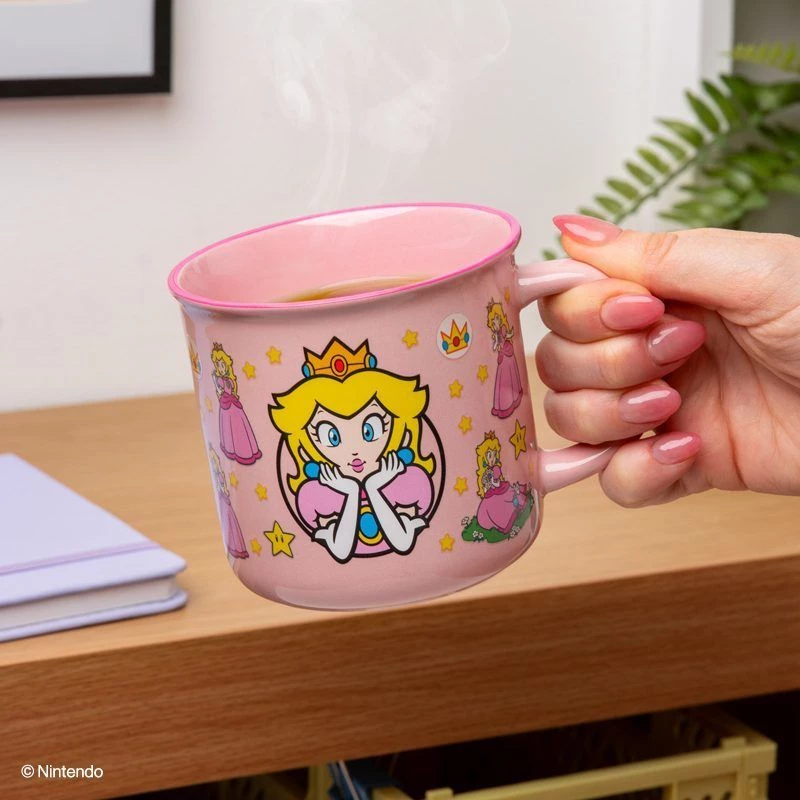 Paladone Super Mario Princess Peach tazza termosensibile