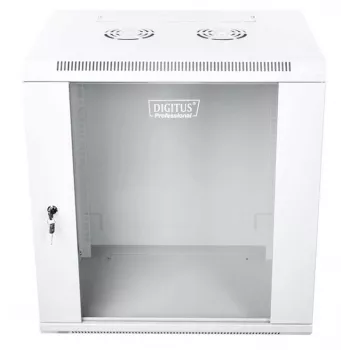 Armadio di rete Digitus DN-W19 12U/450 rack a parete grigio