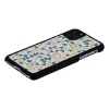 Custodia per smartphone Man and Wood per iPhone 11 Pro Max – triangolo blu, copertura protettiva nera