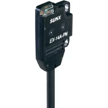 Panasonic EX14APN sensore di prossimità fotoelettrico (barriera ottica) — diffuso, normalmente ON, distanza di rilevamento 25 mm