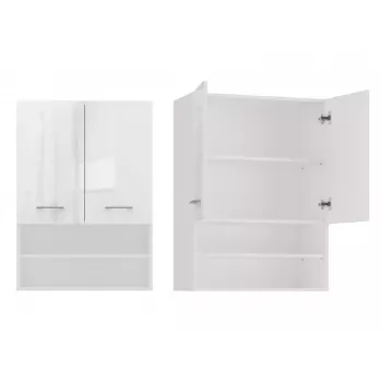 Topeshop POLA MINI DK armadietto bagno in bianco lucido bianco