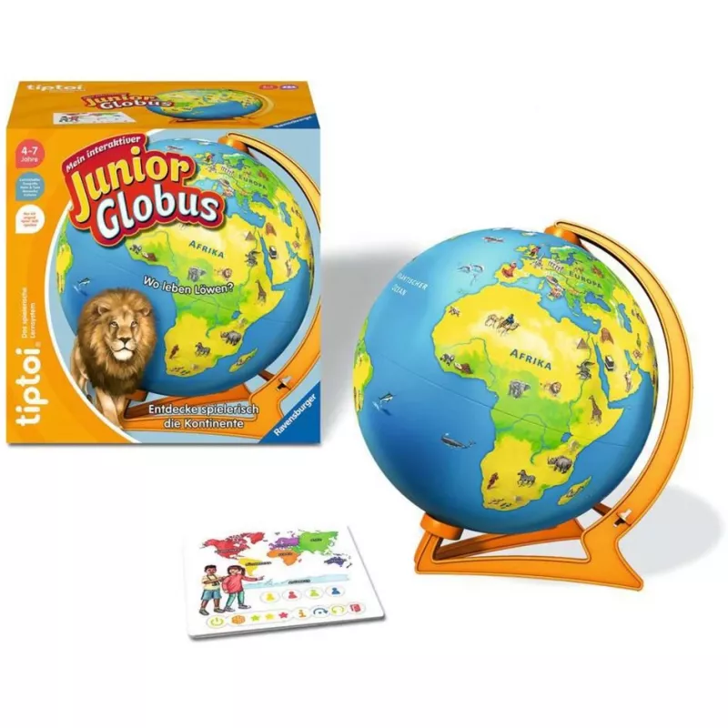 Giocattolo educativo Ravensburger tiptoi Il mio globo interattivo Junior