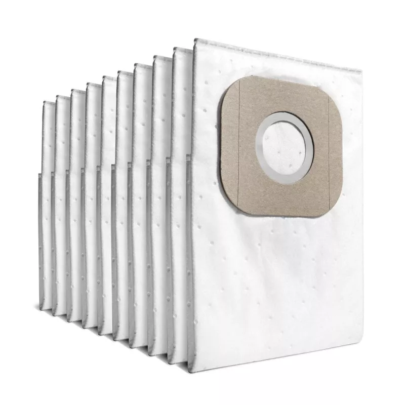 Kärcher sacchetti filtro in tessuto non tessuto, 10 pezzi, T 7/1, T 8/1, T 11/1
