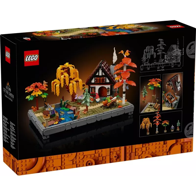 LEGO ICONS 11372 Giardino autunnale del cottage