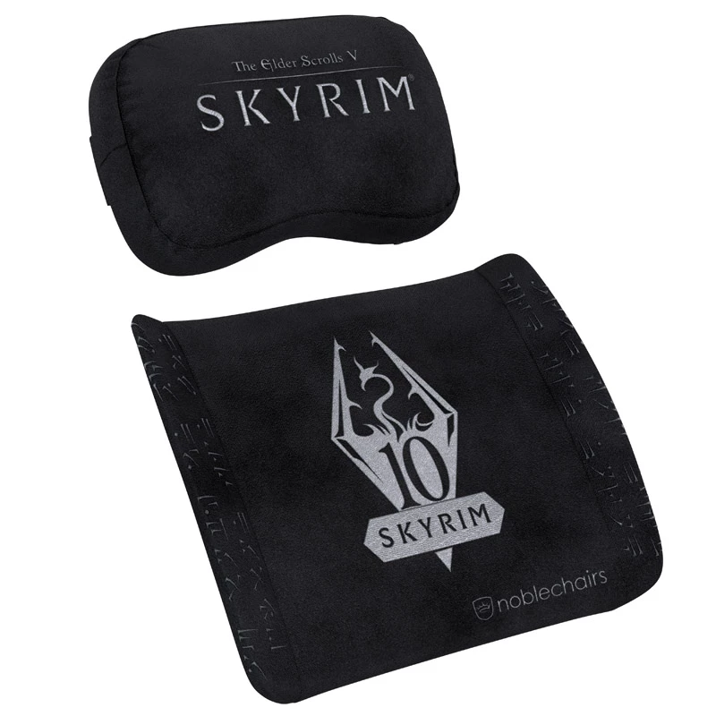 noblechairs Memory Foam Set cuscini – SKYRIM Edition