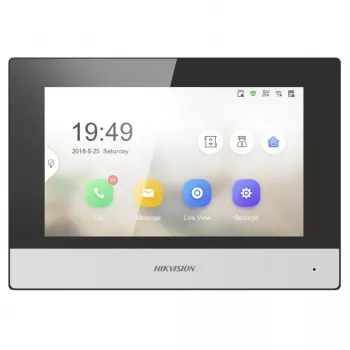 Hikvision DS-KH6320-WTE1 videocitofono 17,8 cm (7