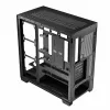 Case PC MODECOM Volcano Stellar NF ATX Midi Tower, vetro temperato, nero, supporta ATX/micro ATX, GPU fino a 420 mm, dissipatore CPU 175 mm