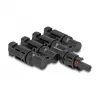 Connettore per pannello solare DeLOCK DL4 1 x femmina su 4 x maschio nero