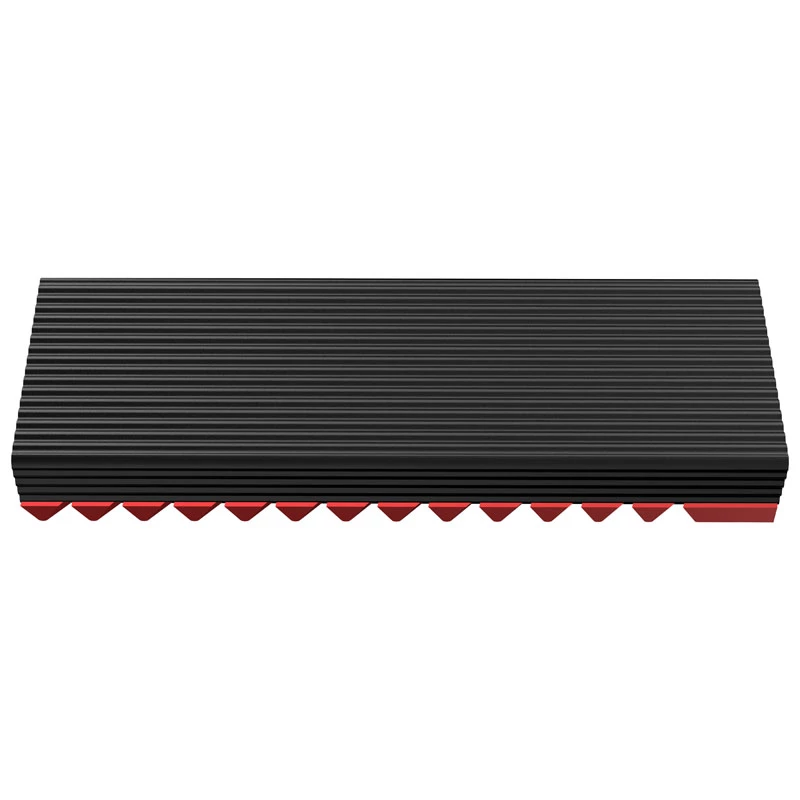 Dissipatore/raffreddatore Jonsbo M.2-3 RED nero rosso 24,4 mm 73 mm 9,6 mm