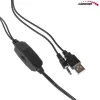 Audiocore AC865B altoparlanti USB 2.0 per computer, 6 W, nero/blu
