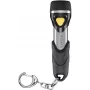Varta Day Light Key Chain Light - portachiavi con luce - alluminio - nero - ABS sintetico - alluminio - gomma - LED - 1 lampada - 12 lm