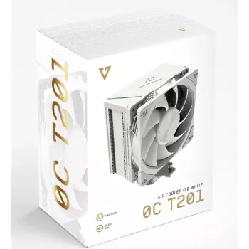 Dissipatore CPU ad aria MODECOM Volcano 0C T201 12 cm bianco