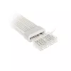 Cavo prolunga PCI-E 8-Pin Kolink Umbra Radiant ARGB — doppio 2× 8-Pin, prolunga sleeved per alimentazione GPU