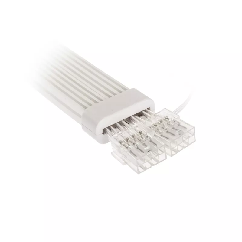 Cavo prolunga PCI-E 8-Pin Kolink Umbra Radiant ARGB — doppio 2× 8-Pin, prolunga sleeved per alimentazione GPU