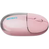 Mouse CANYON OnClick 24 BT/ wireless trasparente/rosa