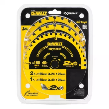 Lama per sega circolare DeWALT DT10397-QZ 3 pezzi