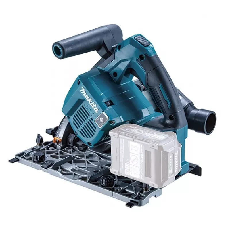 Makita SP001GZ03 40V XGT sega circolare a immersione a batteria, 165 mm