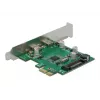 DeLOCK scheda PCI Express x1 su 2 x connettore femmina USB Type-C™