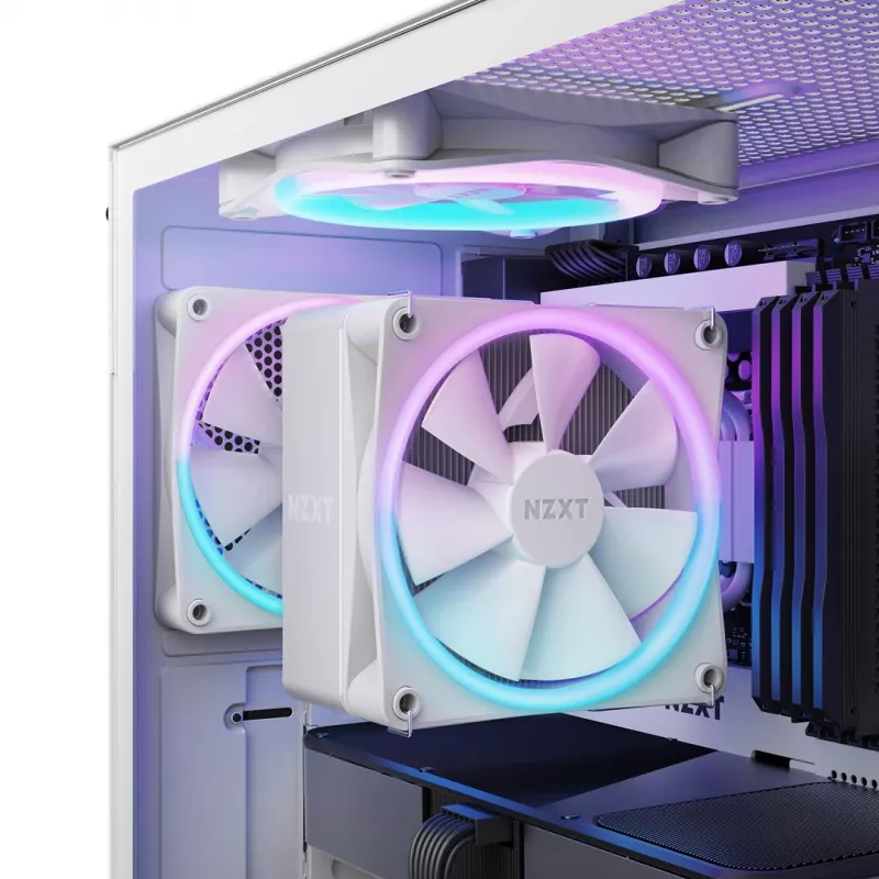 Dissipatore ad aria per processore NZXT T120 RGB 12 cm bianco 1 pezzo