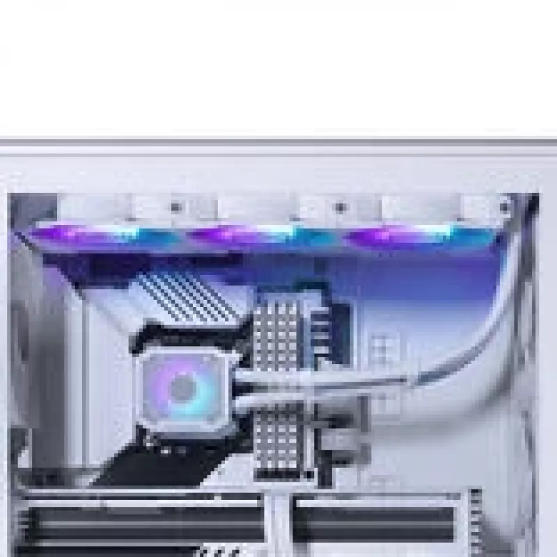 PHANTEKS XT Pro Ultra finestra in vetro temperato, D-RGB + Glacier One 360M25 Gen2 DRGB, 360 mm, bundle - bianco