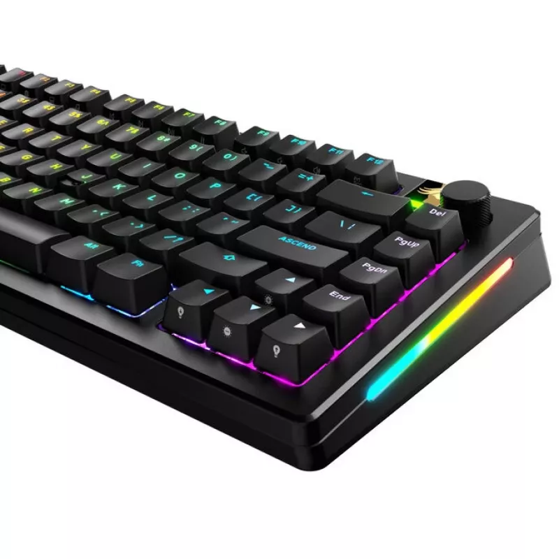 GLORIOUS GPBT keycaps retroilluminate — layout ANSI, materiale PBT, nero