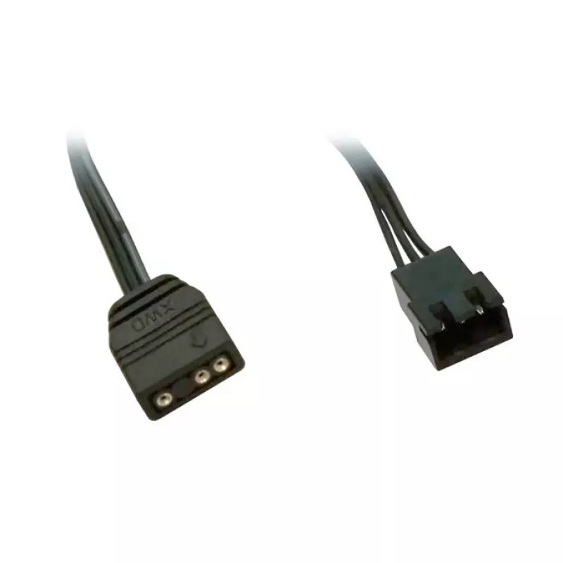 Alphacool 18604 cavo di collegamento, da 3 pin a 3 pin Digital RGB, 15 cm