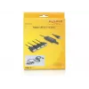 DeLock adattatore USB2.0 > 4 x seriale - adattatore seriale - USB - RS-232 x 4 (61887)