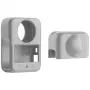 Custodia in silicone con protezione obiettivo PULUZ DJI Osmo 360 (grigio)