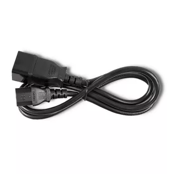 Cavo di alimentazione Qoltec 53991 nero 1,2 m C20 C13 femmina